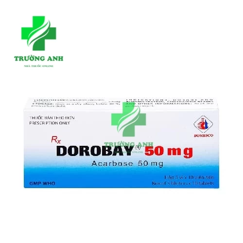 Dorobay 50mg Domesco - Điều trị đái tháo đường type 2